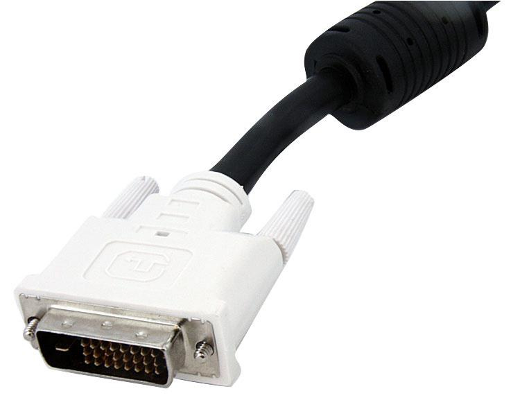 StarTech.com DVI-D Dual Link Monitor-Verlängerungskabel - St/Bu - DVI-Verlängerungskabel - Dual Link - DVI-D (M) - DVI-D (W) - 2,0m - Schwarz (DVIDDMF2M) - DVIDDMF2M