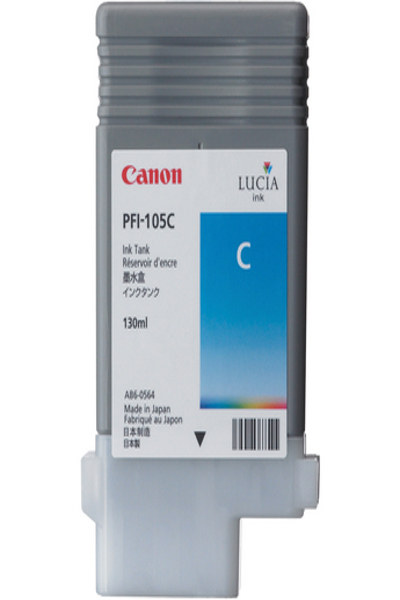 Canon PFI-105C - Original - Cyan - PROGRAF iPF6300/ iPF6350 - 1 pièce(s)