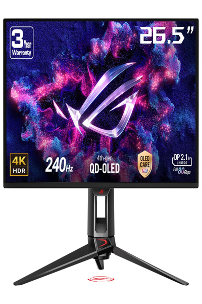 ASUS ROG Swift OLED PG27UCDM Gaming Monitor 27"" - Flat Screen - 67.3 cm - 90LM0B30-B01971
