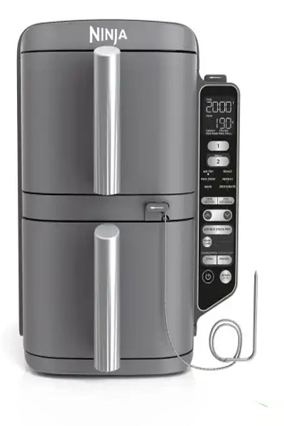 SharkNinja Ninja SL451EU 9.5L Double Hot Air Fryer - SL451EU