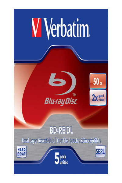 Verbatim 5 x BD-RE DL - 50 GB 2x - 43760