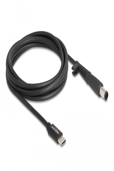 Delock Strömkabel - 24-stifts USB-C (hane) till DC-uttag 7,4 x 5,0 mm (hane) - 87972