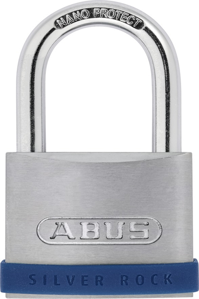 ABUS Security-Center ABUS Silver Rock 5 - Conventional padlock - Key lock - Blue - Silver - Zinc - Hardened steel - 1 pc(s)