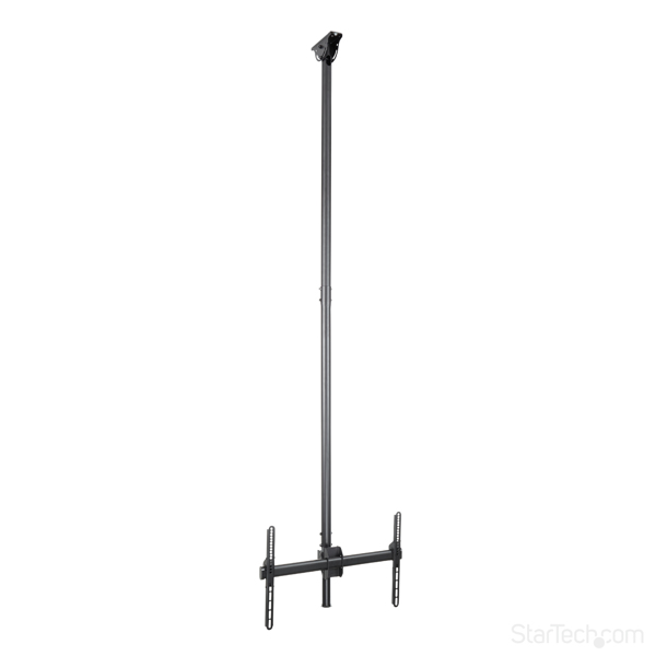 StarTech High Ceiling TV Mount 8.2-9.8ft Long Pole - FPCEILPTBLP