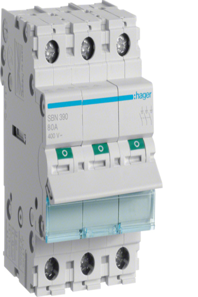 Hager SBN390 100 A 440 V