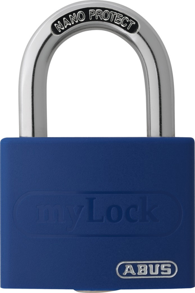 ABUS Security-Center ABUS T65AL/40 - Conventional padlock - Key lock - Keyed to differ - Tool box - Blue - Aluminium