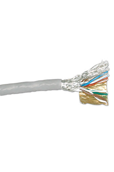 ACT CAT 6A S/FTP PVC patch 305 m grey - 305 m - Cat6a - S/FTP (S-STP) - Grey