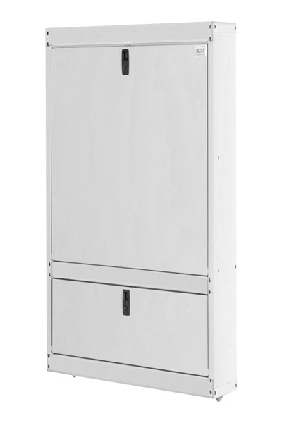 DIGITUS Workstation for wall mounting - Wall mounted rack - 80 kg - Key lock - 16.4 kg - Grey - DN-39009
