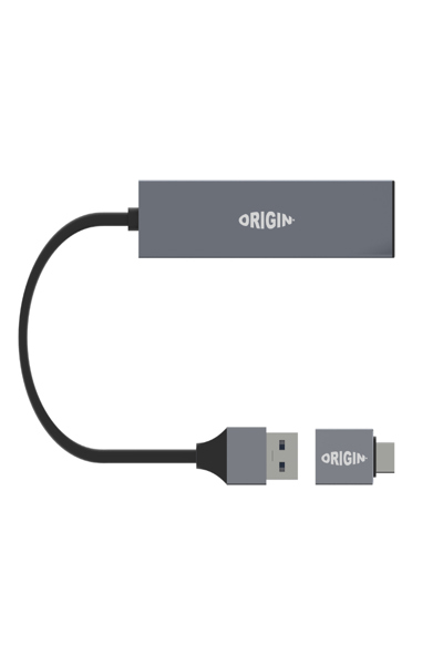 Origin Storage 4-portars USB 3.2 Gen 1-hubb - OS-HUB-USB3