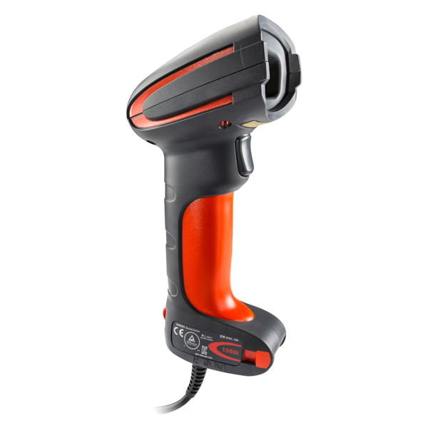 HONEYWELL Granit 1980i - Handheld bar code reader - 1D/2D - 0 - 95 lx - Wired - USB,RS-232 - Black,Red - 1980IFR-3SER