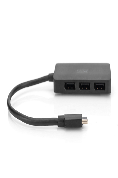DIGITUS 3-portars MST Video Hub (USB-C -> 3x DisplayPort) - DS-45334