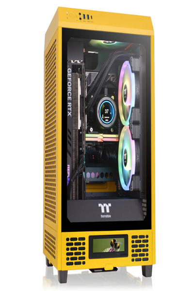 Thermaltake Tower 200 Mini-Tower Mini-ITX Chassi Fönster Humla - CA-1X9-00S4WN-00