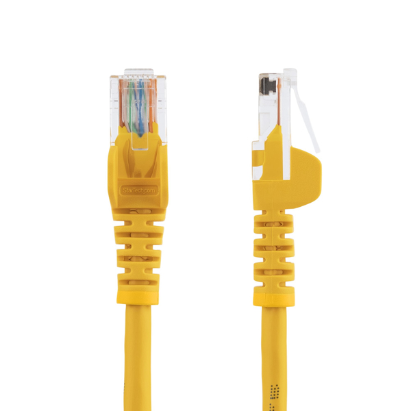 StarTech 1m Cat5e RJ45 UTP Network Cable Yellow - 45PAT1MYL