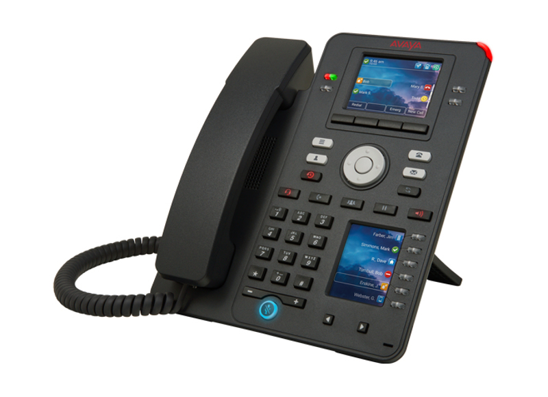 Avaya J159 - IP Phone - Black - Wired handset - Desk/Wall - LED - 8.89 cm (3.5") - 700512394