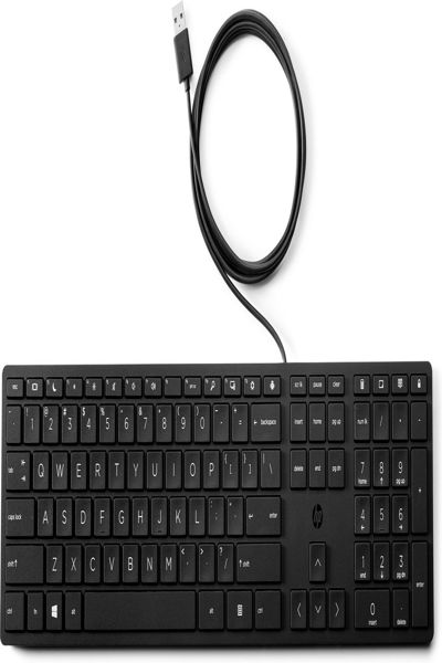 HP 320K Wired Keyboard: Desktop