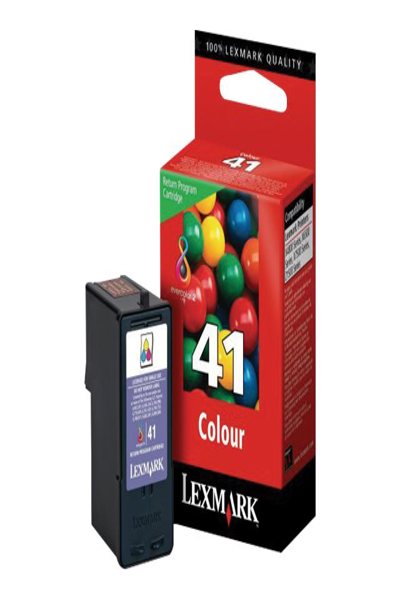 Lexmark Cartridge No. 41 - Ink Cartridge Refill, Original - cyan, magenta, Yellow