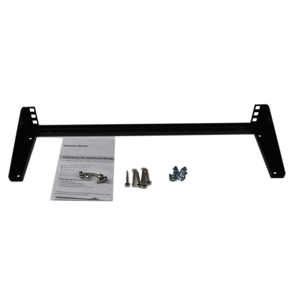 StarTech 1U 19in Vertical Steel Wall Mount Rack RK119WALLV - RK119WALLV