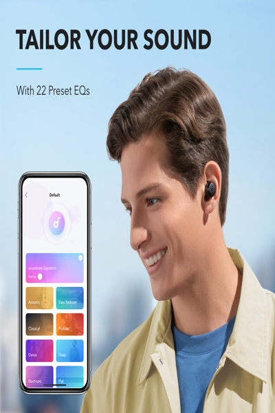 Casque sans fil Anker A25i noir