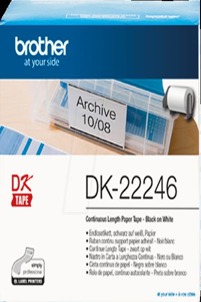Brother DK-22246 - Paper - black on white - DK22246