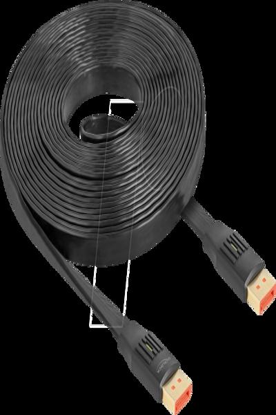 Delock DisplayPort-kabel - DisplayPort (hane) till DisplayPort (hane) - 81008