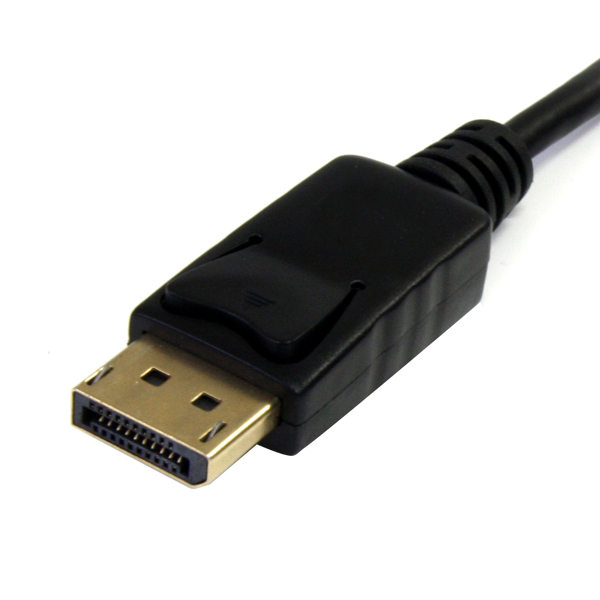 StarTech Mini DisplayPort 1.2 to DisplayPort adapter cable - mDP to DP 4k x 2k cable - M/M - DisplayPort cable - Mini DisplayPort (M) - DisplayPort (M) - 1.0m - locked - black (MDP2DPMM1M) - MDP2DPMM1M