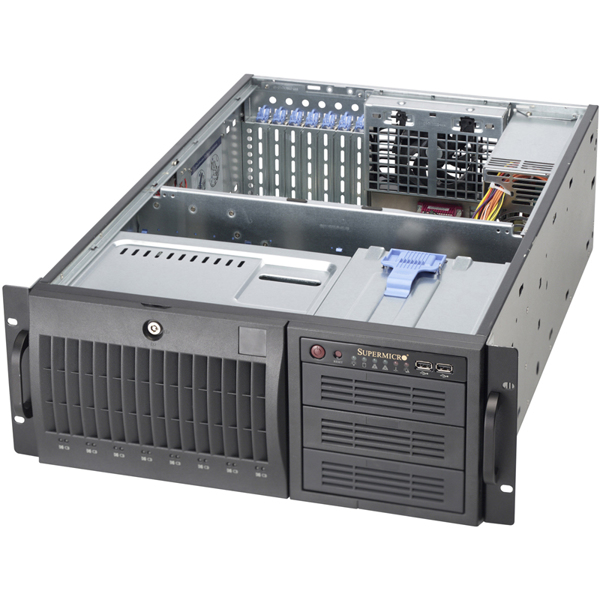 SuperMicro SC743 AC-668B - Full Tower - 4U - Extended ATX - CSE-743AC-668B