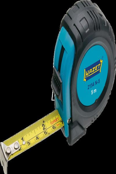 Mètre ruban HAZET 5 m en acier 2154N-5