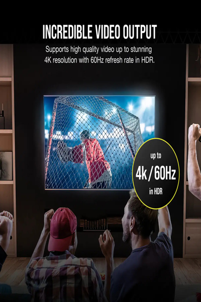 Corsair DisplayPort-kabel - 24-pin USB-C (hane) till DisplayPort (hane) - CU-9000005-WW