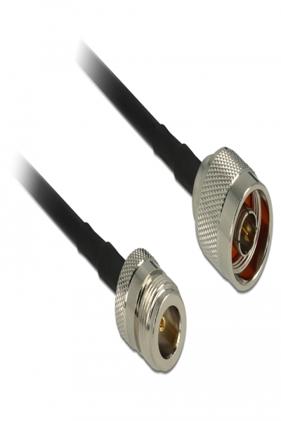 Delock Antennkabel - N-kontakt (F) till N-kontakt (M) - 88683