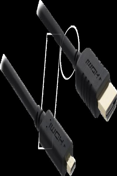 Delock Coaxial High Speed HDMI Cable Plug to Micro 8K - Cable - Digital - 81692