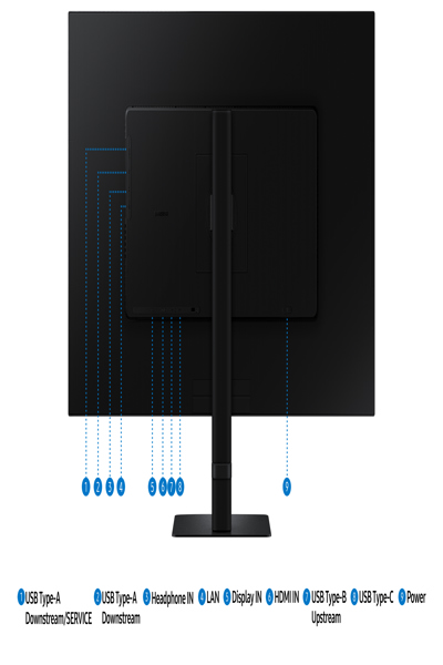 SAMSUNG S80UD COMPUTER MONITOR 32"