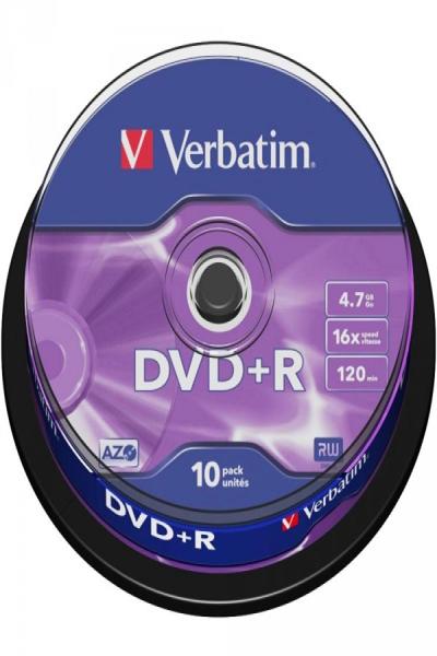 Verbatim DataLifePlus - 10 x DVD+R - 43498