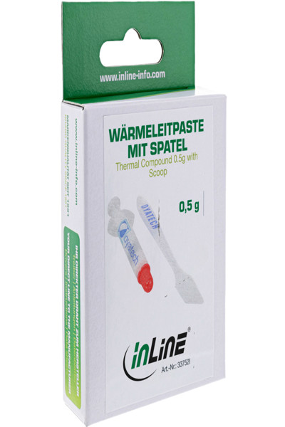 Pâte thermique InLine 0,5 g avec dosette