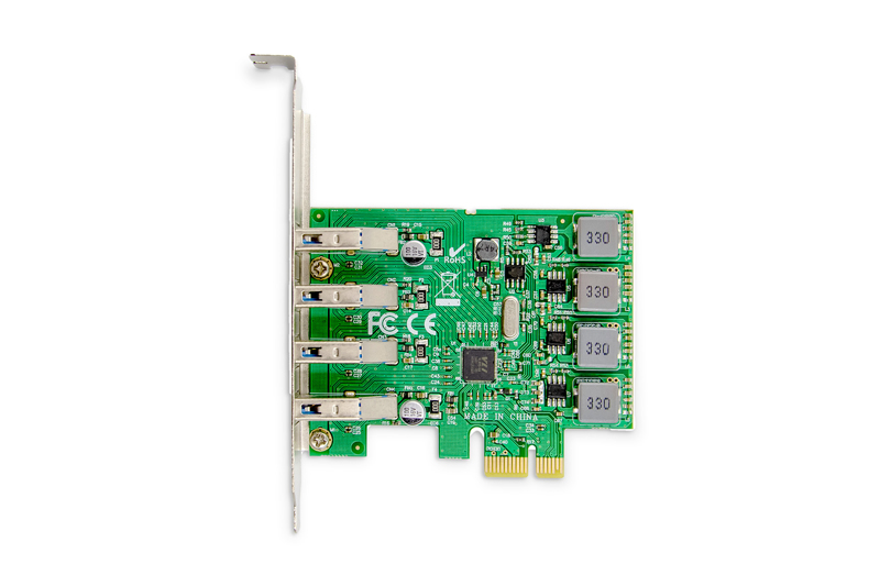 DIGITUS DS-30226 USB3.0 PCIe-kort 4-portar - DS-30226