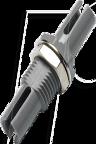 Adaptateur de cloison fibre optique BROADCOM HFBR4505Z gris