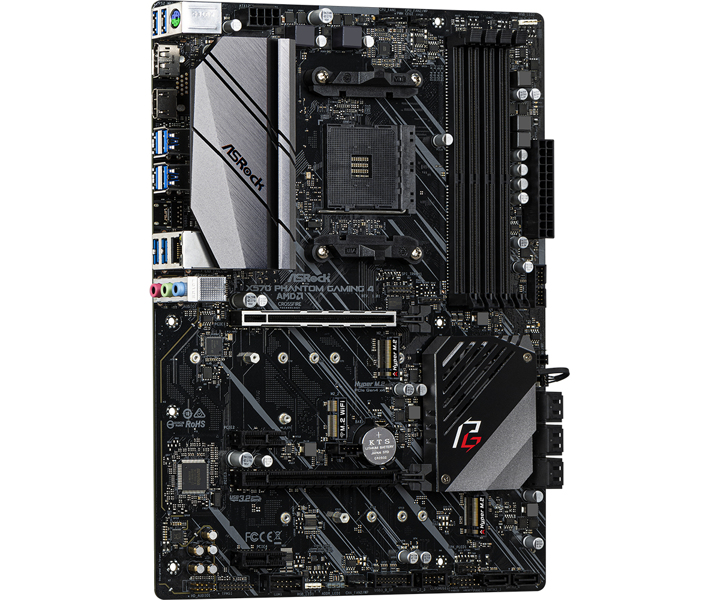 ASRock AMD X570 Phantom Gaming 4 Mainboard ATX - socket AM4 - 90-MXBAU0-A0UAYZ