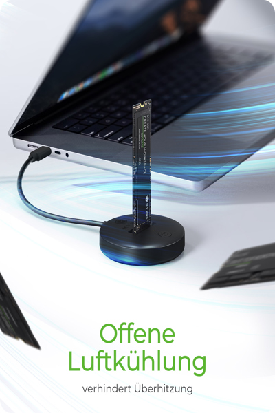 ICY BOX IB-1610MCD-C31 DOCKING STATION M.2 NVME&SATA SSD - IB-1610MCD-C31