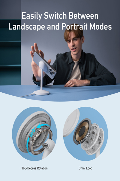 Anker MagGo wireless charging stand - A25X1H21