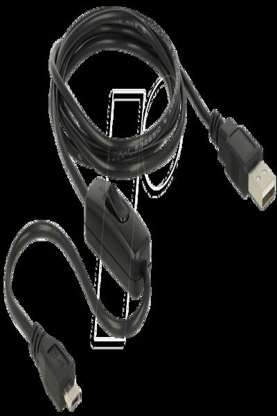 Delock USB cable - Micro-USB Type B (power only) (M) to USB (power only) (M) - 84803