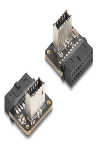 Delock USB 5 Gbps Adapter Pfostenbuchse zu intern Typ-E Key A Buchse 67239 - Adapter - 67239