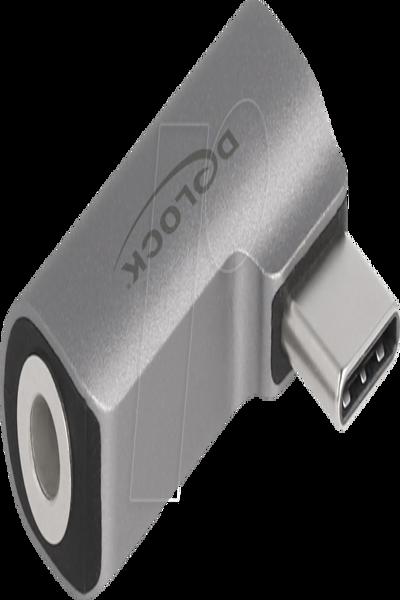 Delock Audio adapter - 24 pin USB-C male to 3.5mm audio jack female - 64192