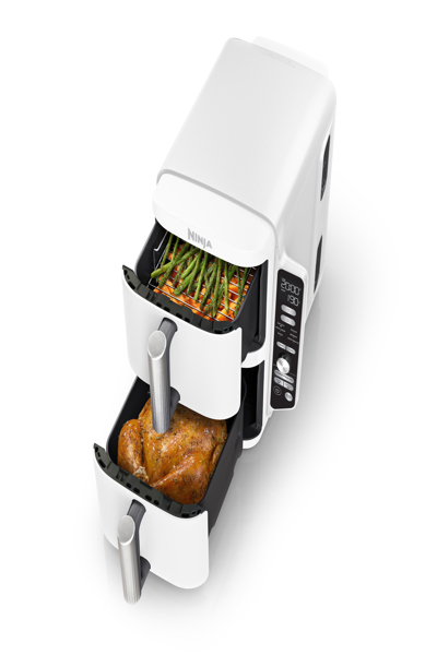 SharkNinja Ninja DoubleStack SL400EUWH - Hot air fryer - SL400EUWH
