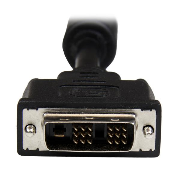 StarTech 1m DVI-D Single Link Cable - M/M - 1 m - DVI-D - DVI-D - Male - Male - Black - DVIDSMM1M