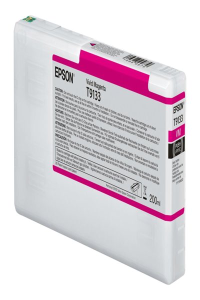 Cartouche d'encre magenta vif Epson T9133 (200 ml) - Rendement standard - Magenta vif - Encre pigmentée - 200 ml - 1 pièce(s)