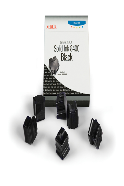 Xerox Black Ink (6 Per Box) 8400 - 6 pc(s) - Black - 6800 pages - Black - Phaser 8400 - United States