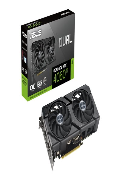 ASUS Dual GeForce RTX 4060 Ti EVO 16GB - 90YV0JH8-M0NA00