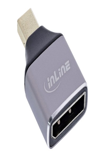 Adaptateur InLine DisplayPort 1.4 Buchse Mini Displayport Stecker 17291C - Adaptateur - Numérique/Affichage/Vidéo