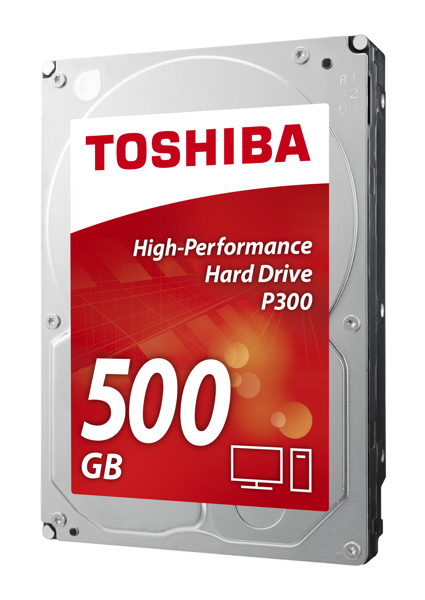 Toshiba P300 Desktop PC - Hard Drive - 500 GB - HDWD105UZSVA