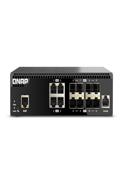 QNAP QSW-M3212R-8S4T - Switch de gestion