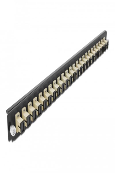 Delock Fiber-optic splice box rack mount panel - 43353